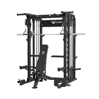 MAJOR FITNESS All-In-One Home Gym Smith Machine Spirit B52 - B52BL