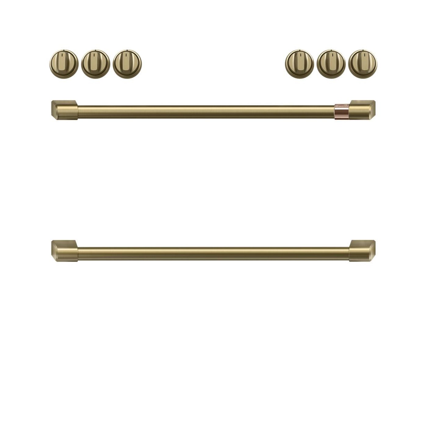 CAFE Café(TM) Handle Kit - Range Brushed Brass - CXFCGHKPMCG-KT