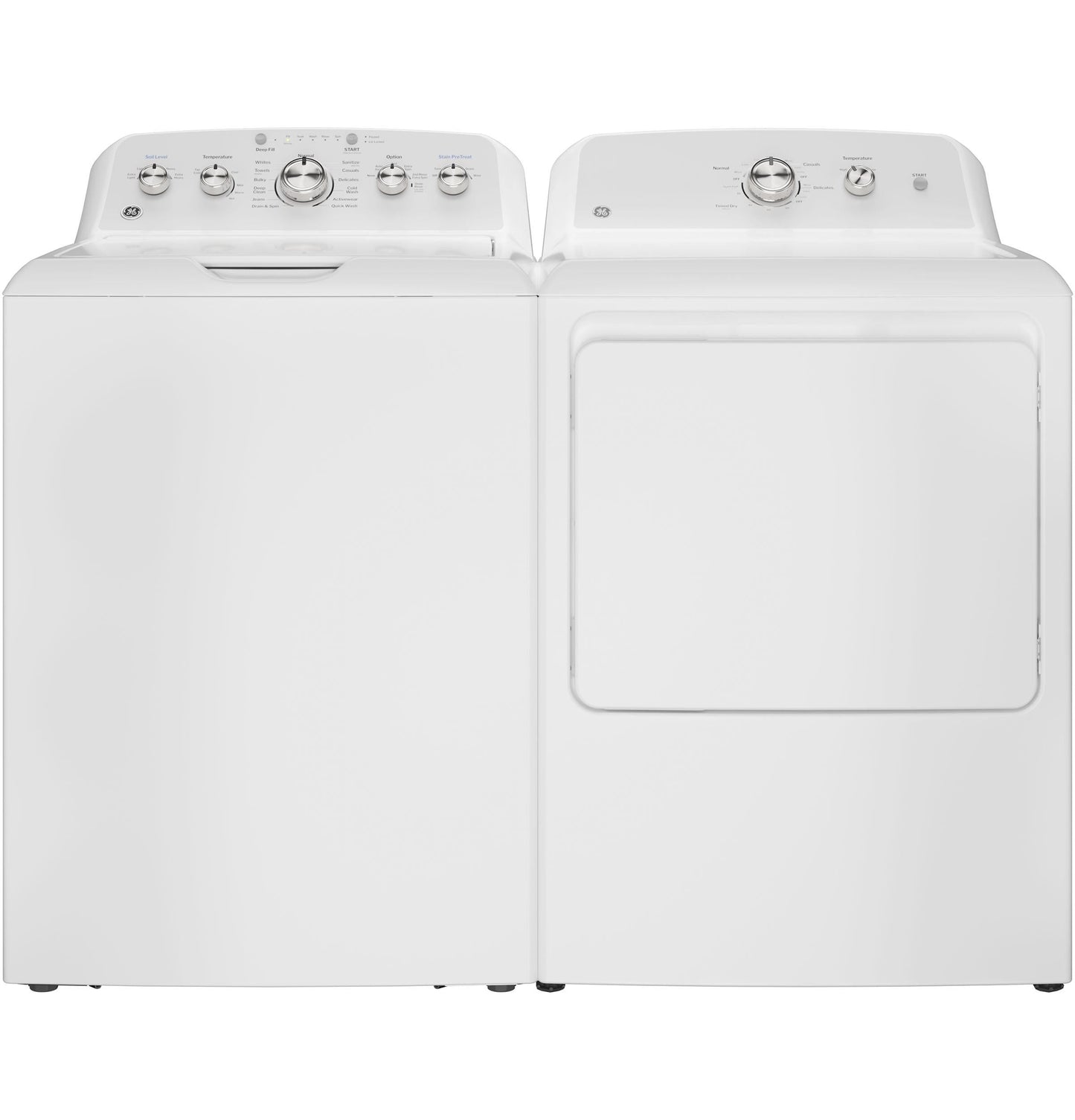 GE APPLIANCES GTX38EASWWS GE(R) 6.2 cu. ft. Capacity&#x00A0;Electric Dryer with Up To 120 ft. Venting and Shallow Depth&#x200B; - GTX38EASWWS-KT