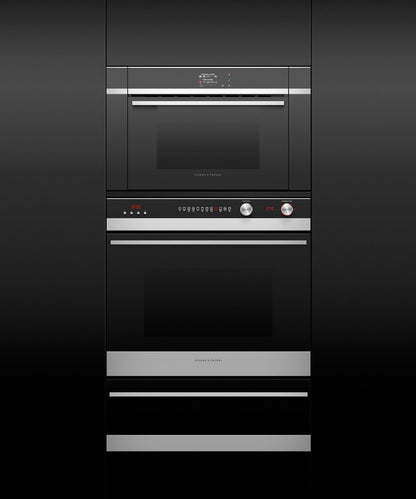 FISHER & PAYKEL OS24NDB1 Combination Steam Oven, 24", 9 Function - OS24NDB1-KT