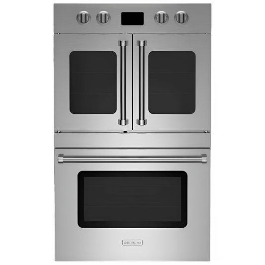 Bluestar 30″ Double Electric Wall Oven with French & Drop Down Doors - DEW30