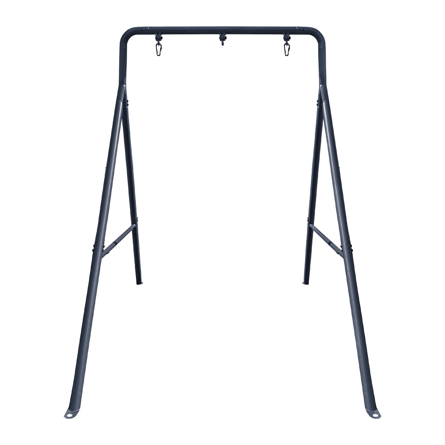 Gobaplay Outdoor Single Swing Set with Support Bars for Tree Swing, Frame Only - 324423