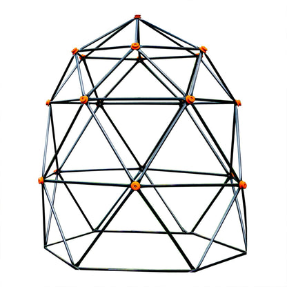 Gobaplay Large Powder Coated Steel Geometric Climbing Dome with 3 Sleek Anchors - 326416