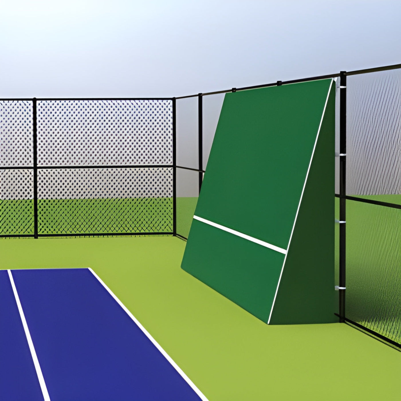 Rally Master Backboard 10'x12' Vertical Or Sloped