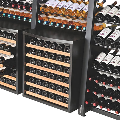 EuroCave Modulosteel Box with 6 MDS Rolling Shelves - 633 15 05