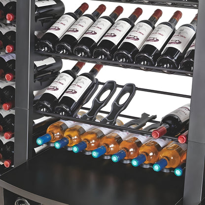 EuroCave Modulosteel 1 Column Wine Rack - 633 15 86