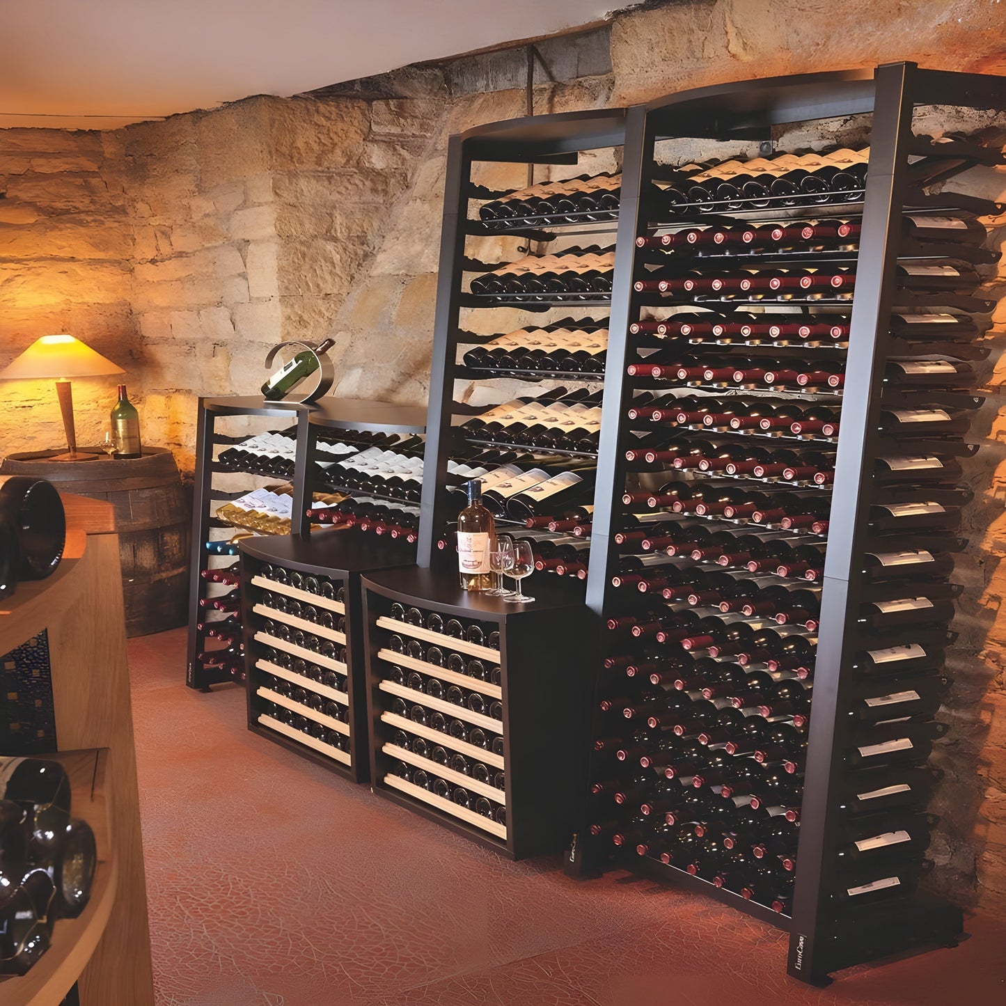 EuroCave Modulosteel 1 Column Wine Rack - 633 15 86
