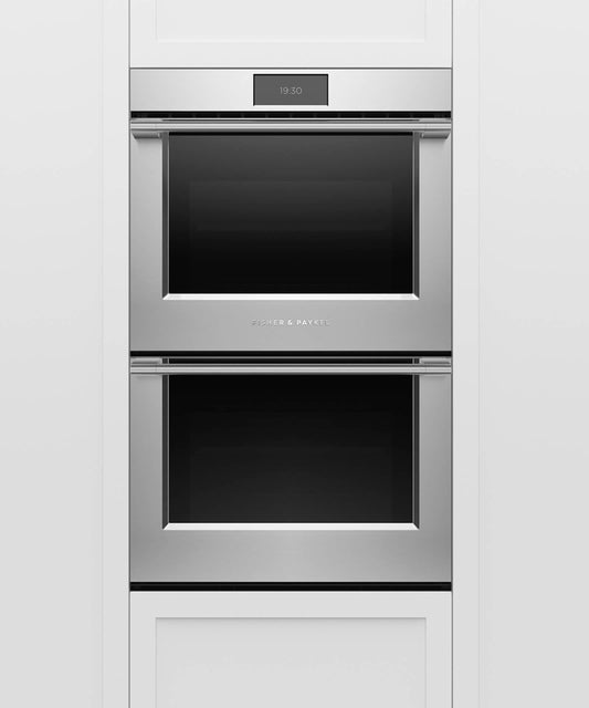 FISHER & PAYKEL OB30DPPTX1 Double Oven, 30", 8.2 cu ft, 17 Function, Self-cleaning - OB30DPPTX1-KT