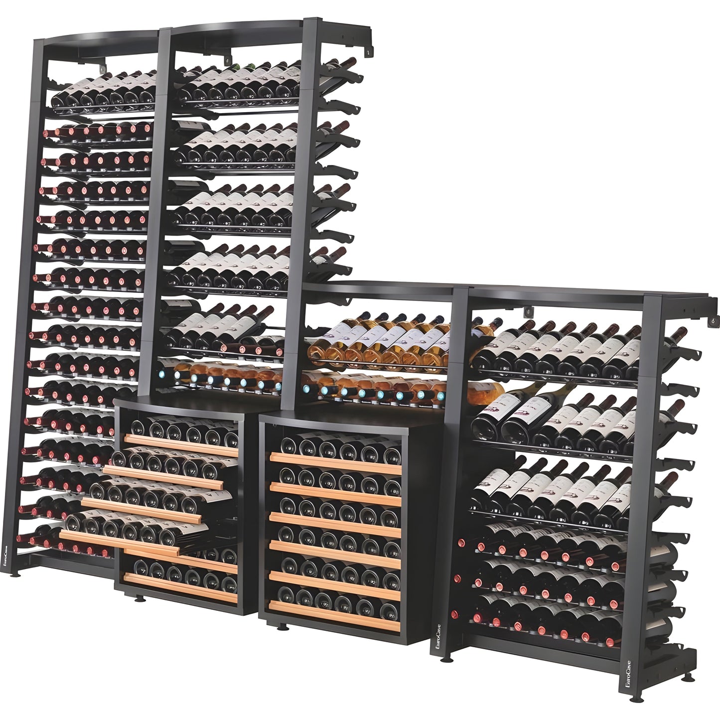 EuroCave Modulosteel 1 Column 85 Bottle Wine Rack - 633 15 90