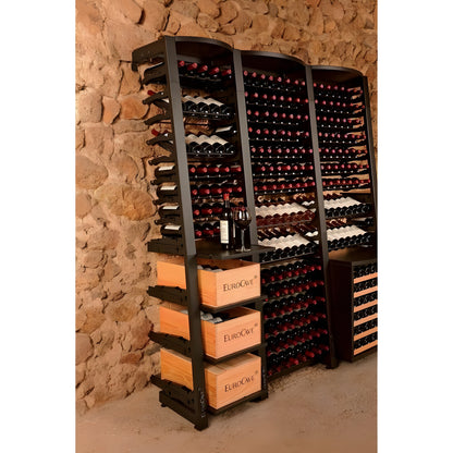 EuroCave Modulosteel 1 Column 85 Bottle Wine Rack - 633 15 90