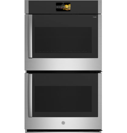 GE APPLIANCES PTD700LSNSS GE Profile 30" Smart Built-In Convection Double Wall Oven with Left-Hand Side-Swing Doors - PTD700LSNSS