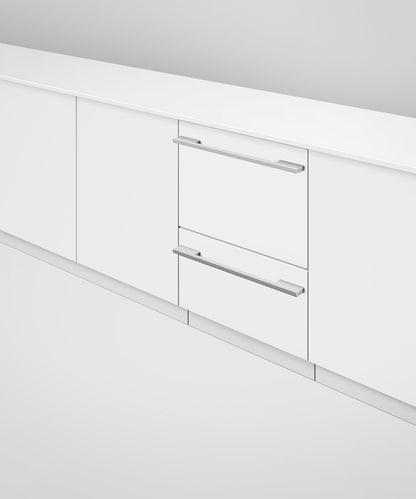 FISHER & PAYKEL DD24DHTI9N Integrated Double DishDrawer™ Dishwasher, Tall, Sanitize = DD24DHTI9N