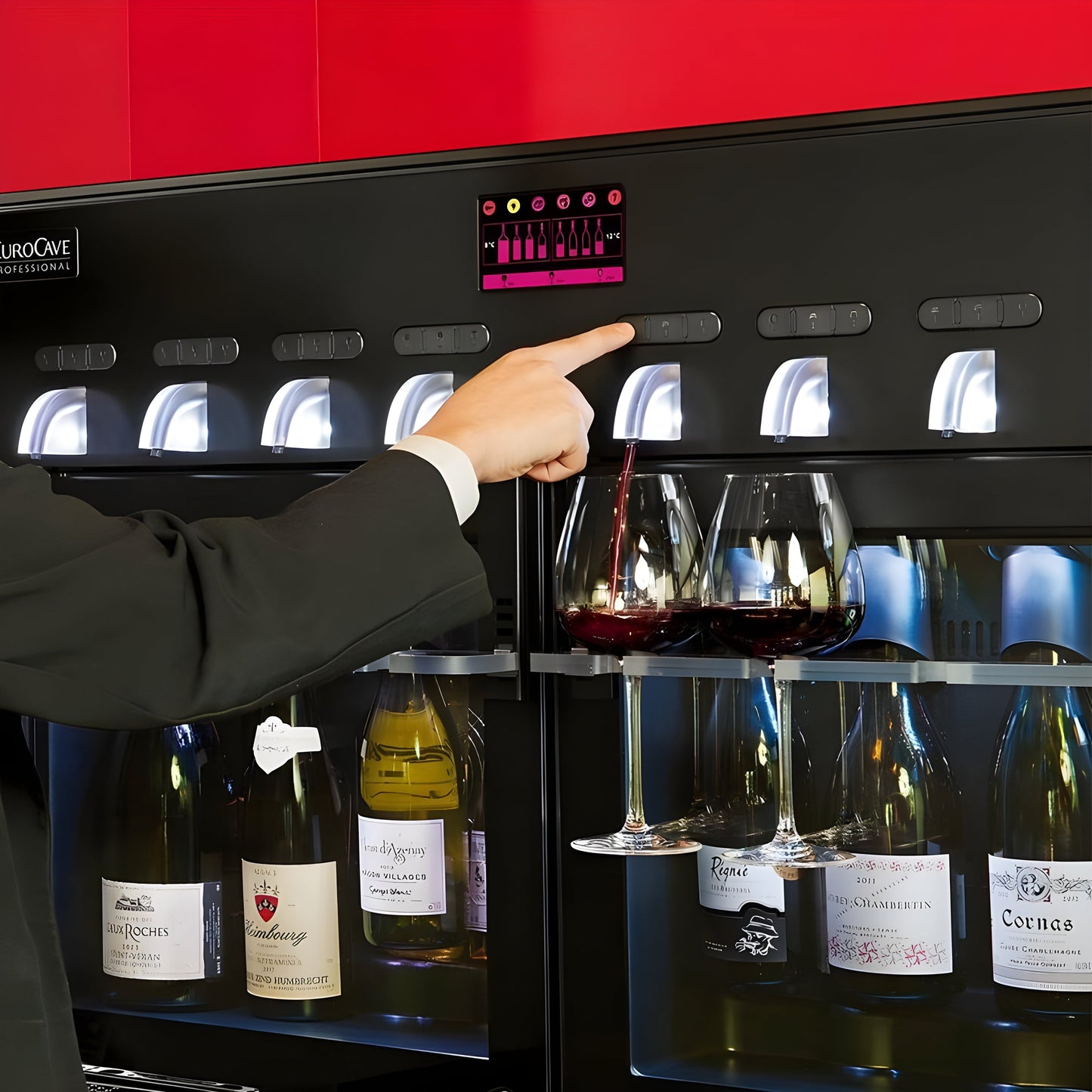 EuroCave Vin Au Verre 8.0 Wine Preserver and Dispenser - 249 50 08