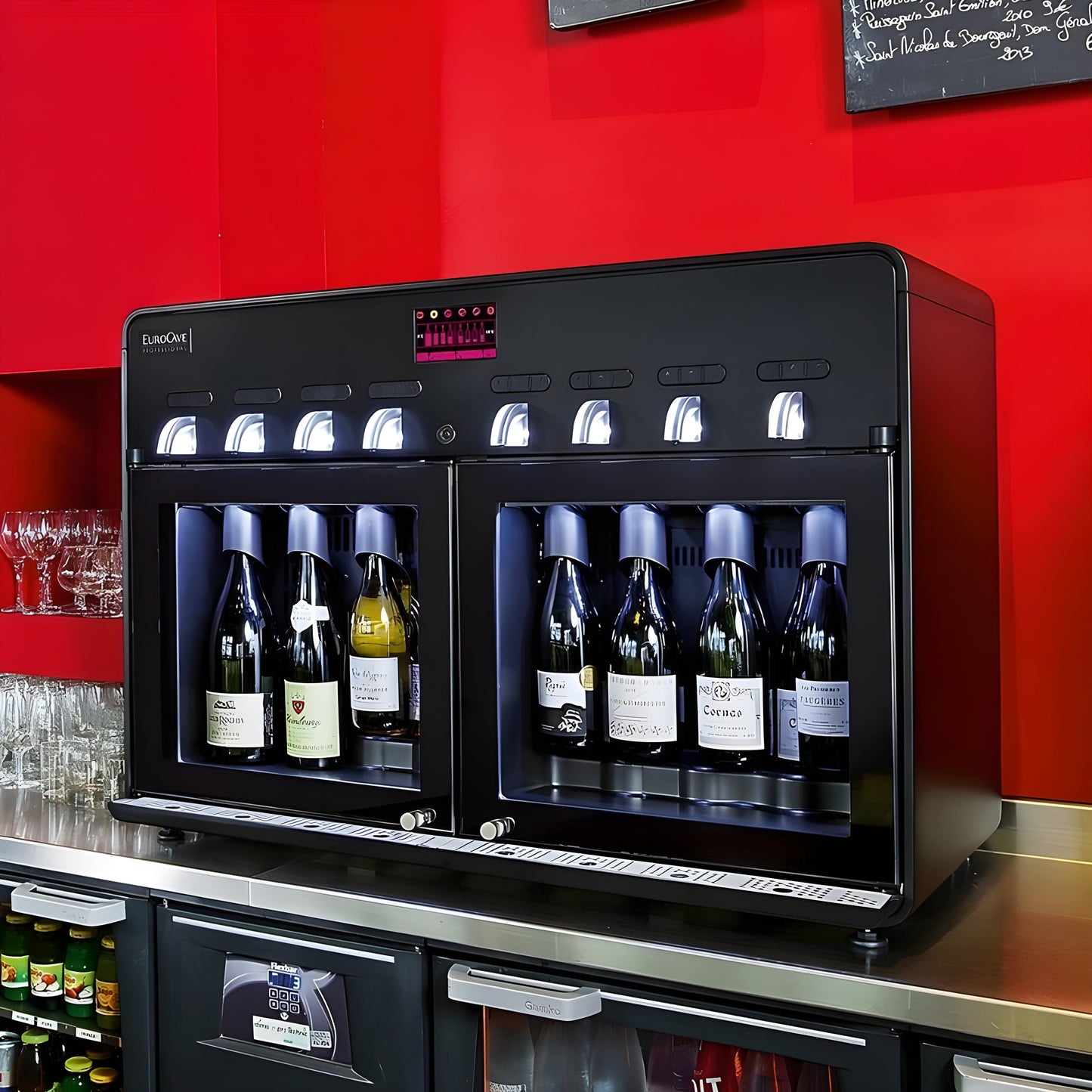 EuroCave Vin Au Verre 8.0 Wine Preserver and Dispenser - 249 50 08