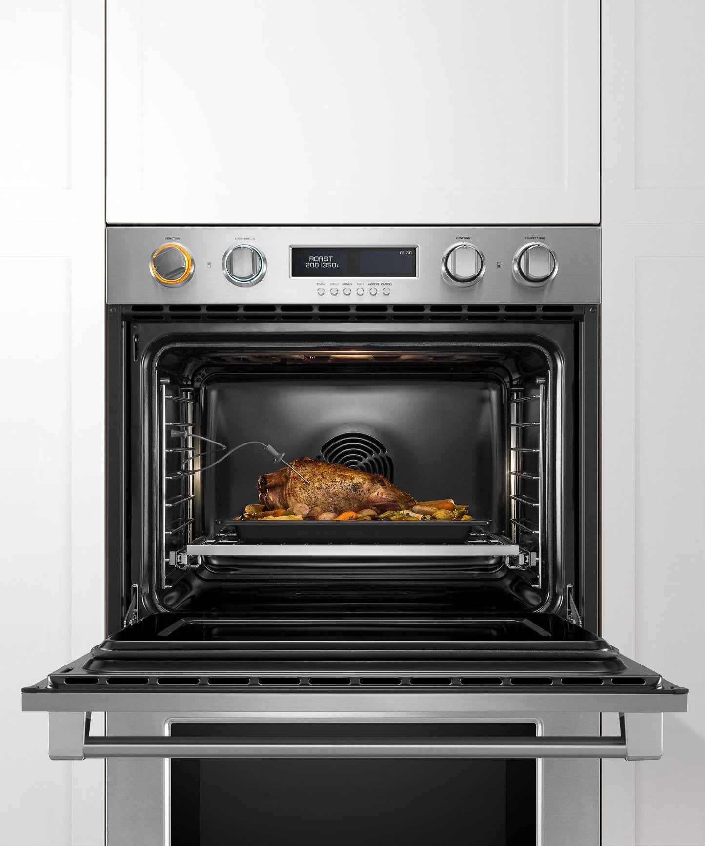 FISHER & PAYKEL WODV230N Double Oven, 30", 10 Function, Self-cleaning - WODV230N-KT