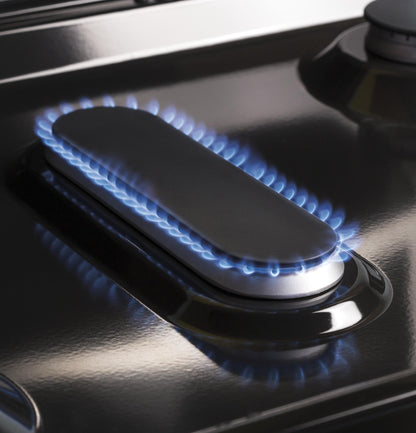 GE APPLIANCES GGF600AVSS GE(R) 30" Free-Standing Gas Convection Range with No Preheat Air Fry and EasyWash(TM) Oven Tray - GGF600AVSS-KT