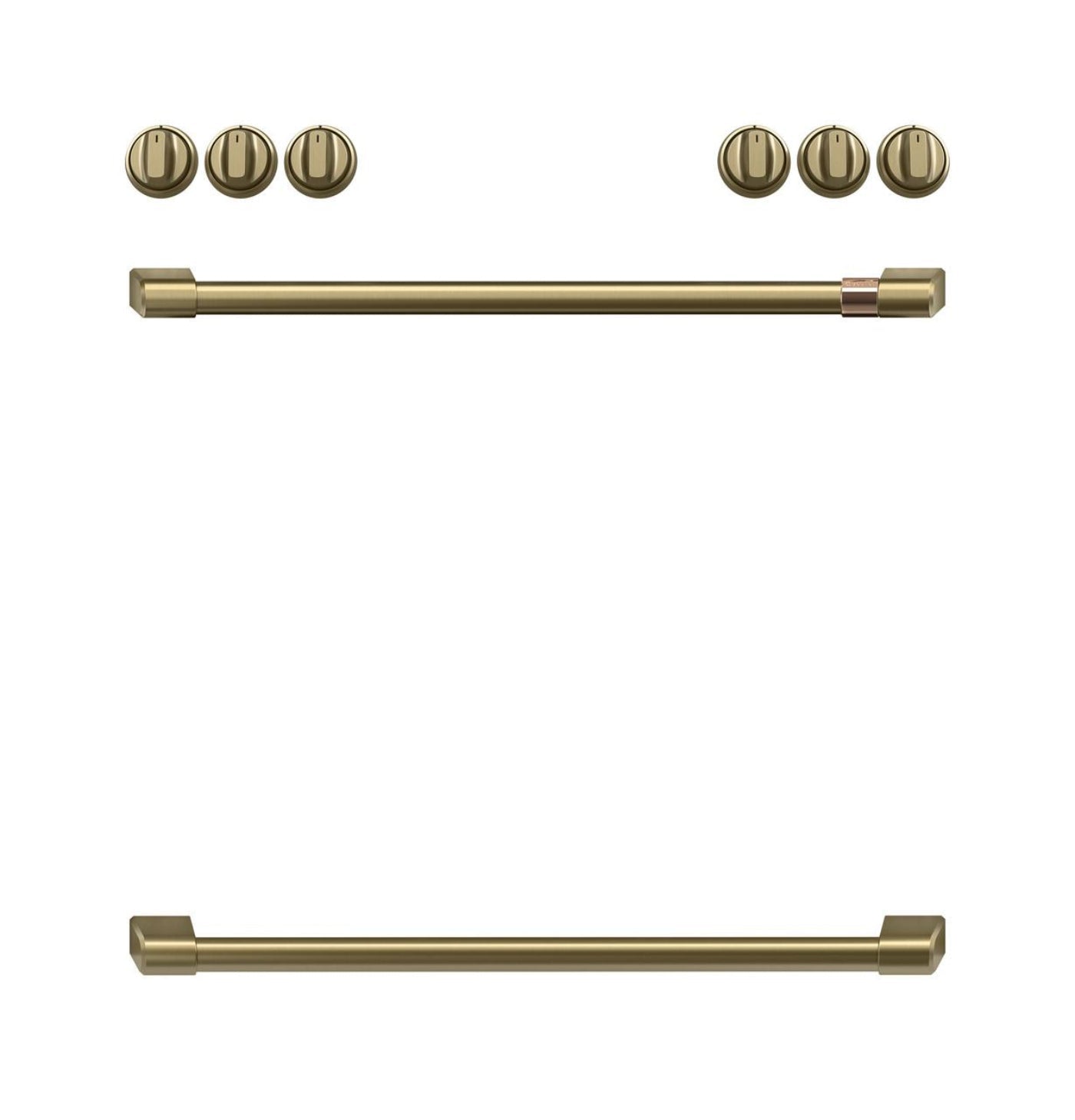 CAFE Café(TM) Handle Kit - Range Brushed Brass - CXFCGHKPMCG-KT