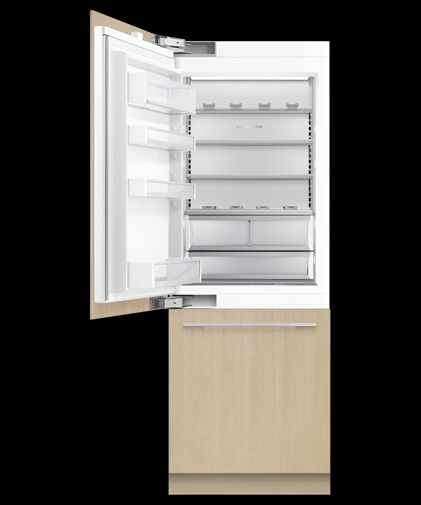 FISHER & PAYKEL RS3084WLU1 Integrated Refrigerator Freezer, 30", Ice & Water  - RS3084WLU1-KT