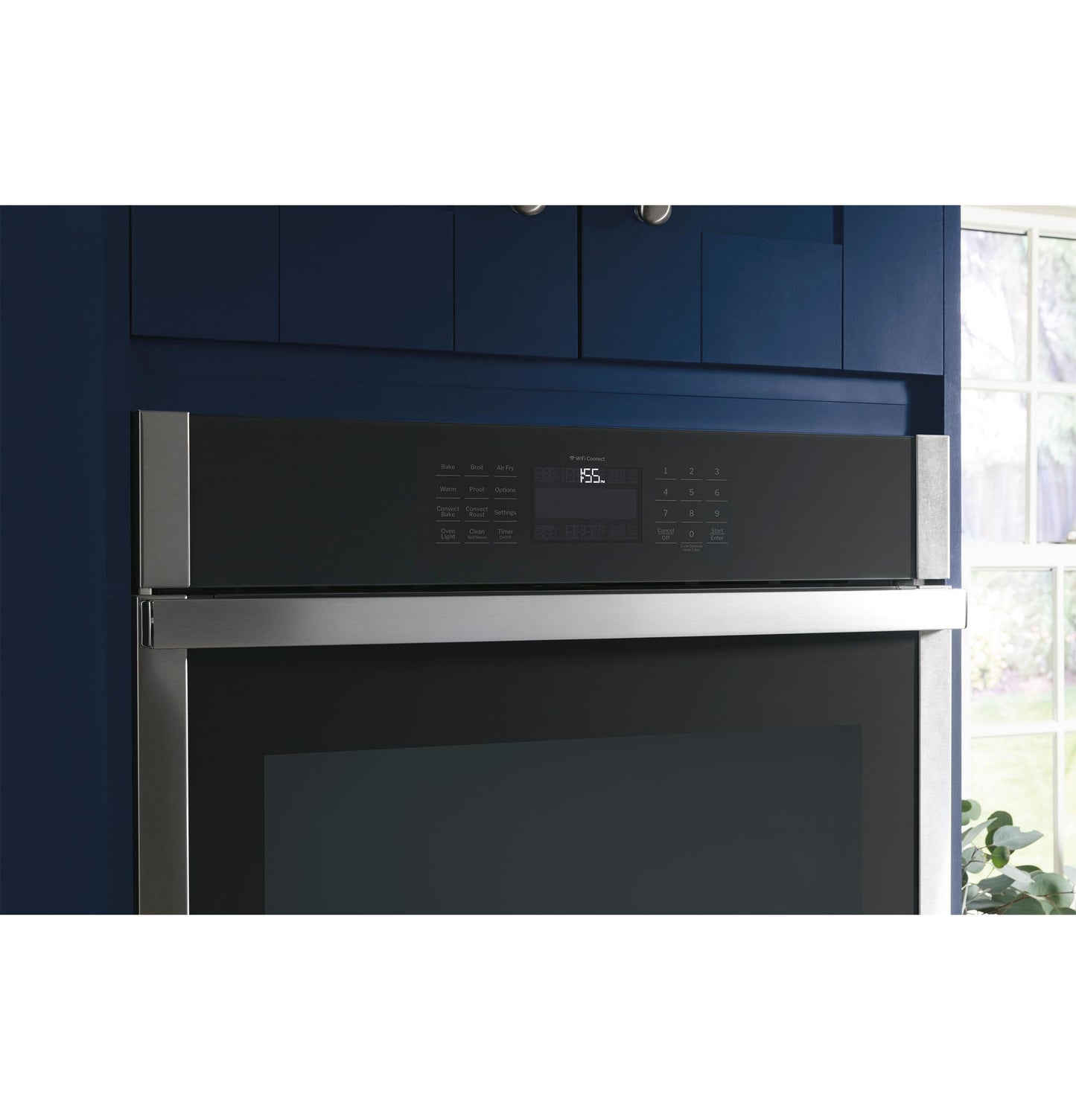 GE APPLIANCES JTD5000SVSS GE(R) 30" Smart Built-In Self-Clean Convection Double Wall Oven with No Preheat Air Fry - JTD5000SVSS-KT