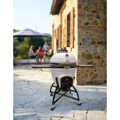 Elite | XR402 Deluxe Ceramic Kamado Grill | Charcoal Gas Compatible