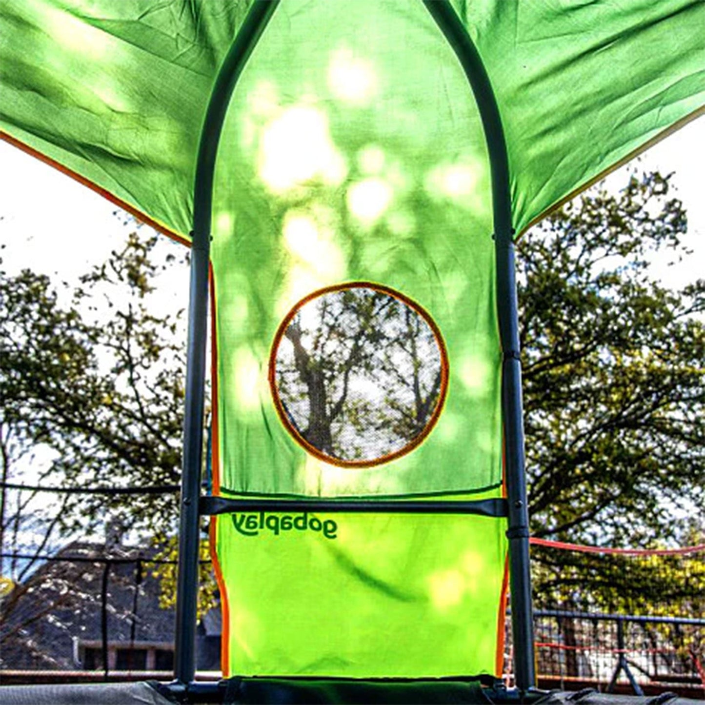 Gobaplay 8.5 Foot Tall 3 Kid Capacity Large Climbing Tower w/ 3 Climbing Levels - 409194