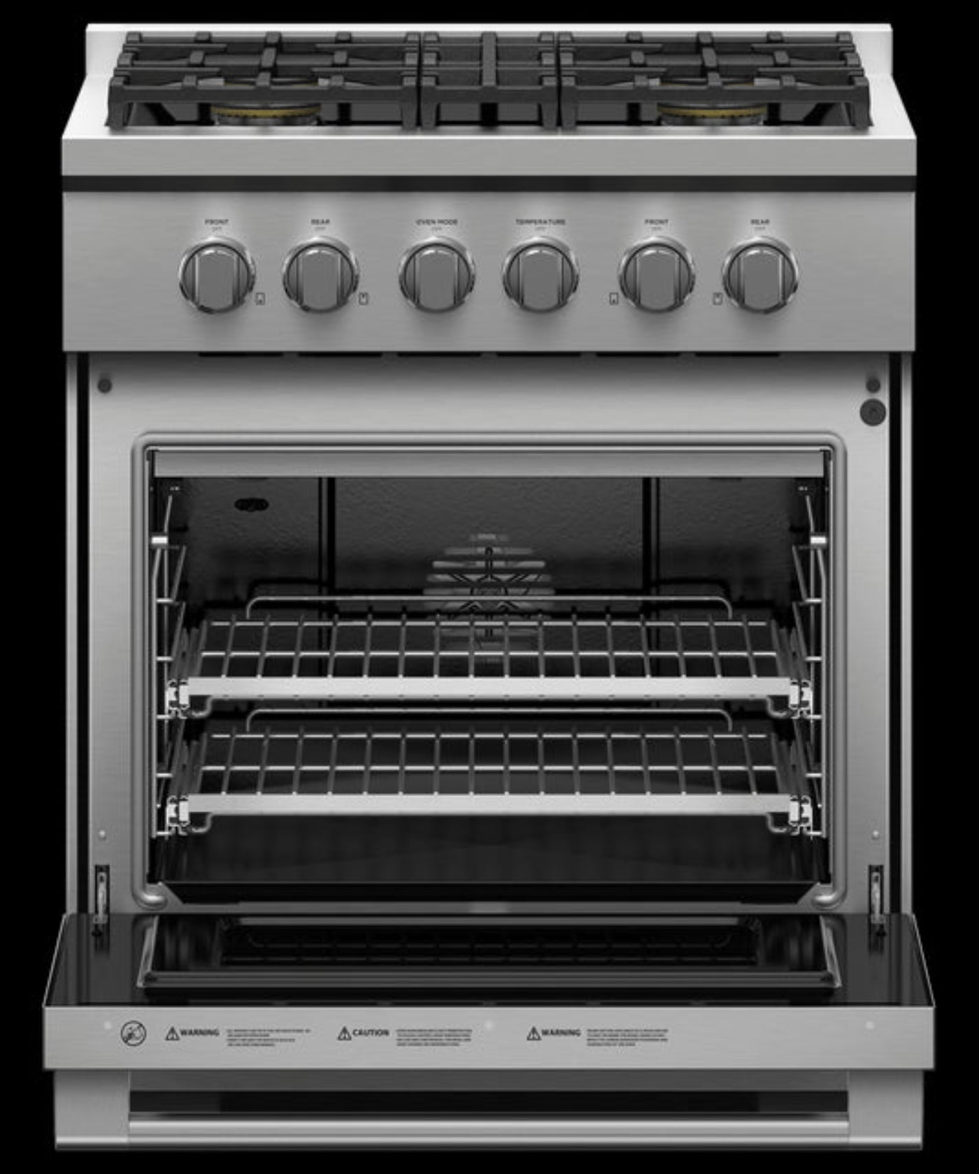 FISHER & PAYKEL RGV3304L Gas Range, 30", 4 Burners, LPG - RGV3304L