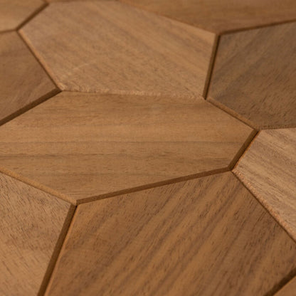 EmotionWalls Thermo-Abachi, Hexagon, Wall Panel - EW31001