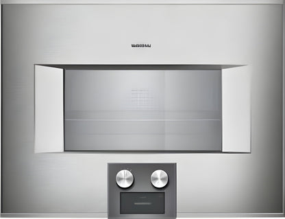 Gaggenau 400 Series 24" Single Combi-Steam Smart Electric Wall Oven BS474612