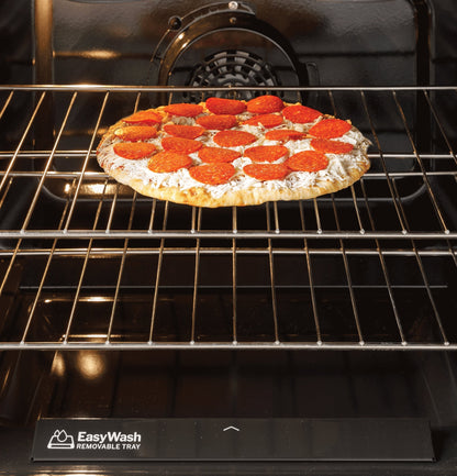 GE APPLIANCES GGF600AVSS GE(R) 30" Free-Standing Gas Convection Range with No Preheat Air Fry and EasyWash(TM) Oven Tray - GGF600AVSS-KT