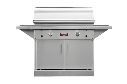TEC Grills 44" Patio On Stainless Cabinet With Side Shelves (64") - PFR2LPCABS