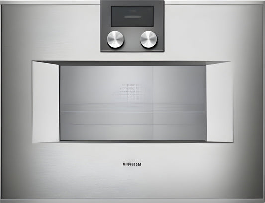 Gaggenau 24" 2.1 Cu.Ft. Single Combi-Steam Smart Electric Wall Oven BS471612