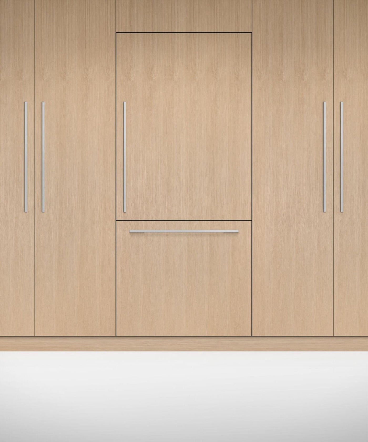 FISHER & PAYKEL RS36W80LJ1N Integrated Refrigerator Freezer, 36", Ice -  RS36W80LJ1N