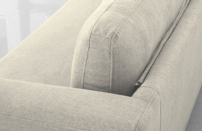 Modway Furniture 87" Beige Sofa with Contemporary Black Legs - Luxurious, Durable, and Stylish Furniture Centerpiece - 480932-HOMEROOTS