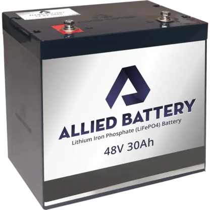 Allied Lithium Battery - 48V 30 Amp Golf Cart Individual AB-INDV-48V-30AH
