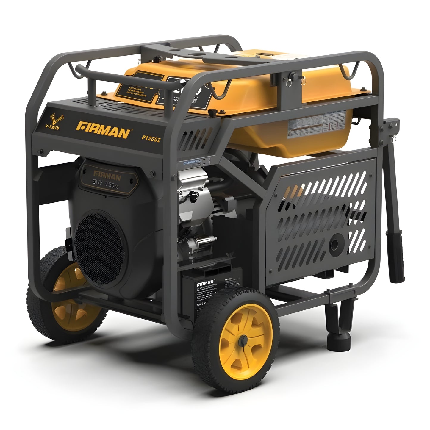 Firman P12002 Generator 12000W/15000W 50 Amp Electric Start Gas With CO Alert New P12002