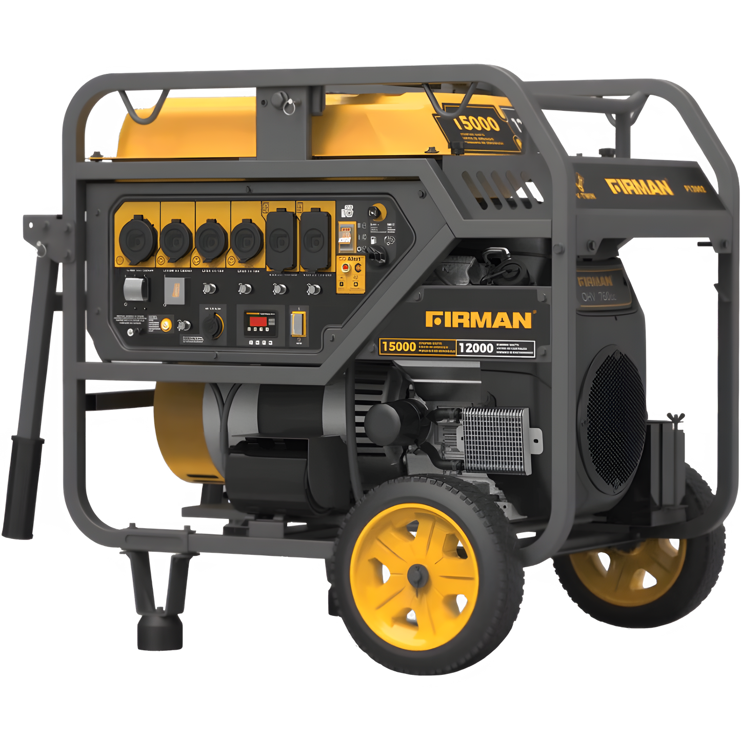 Firman P12002 Generator 12000W/15000W 50 Amp Electric Start Gas With CO Alert New P12002