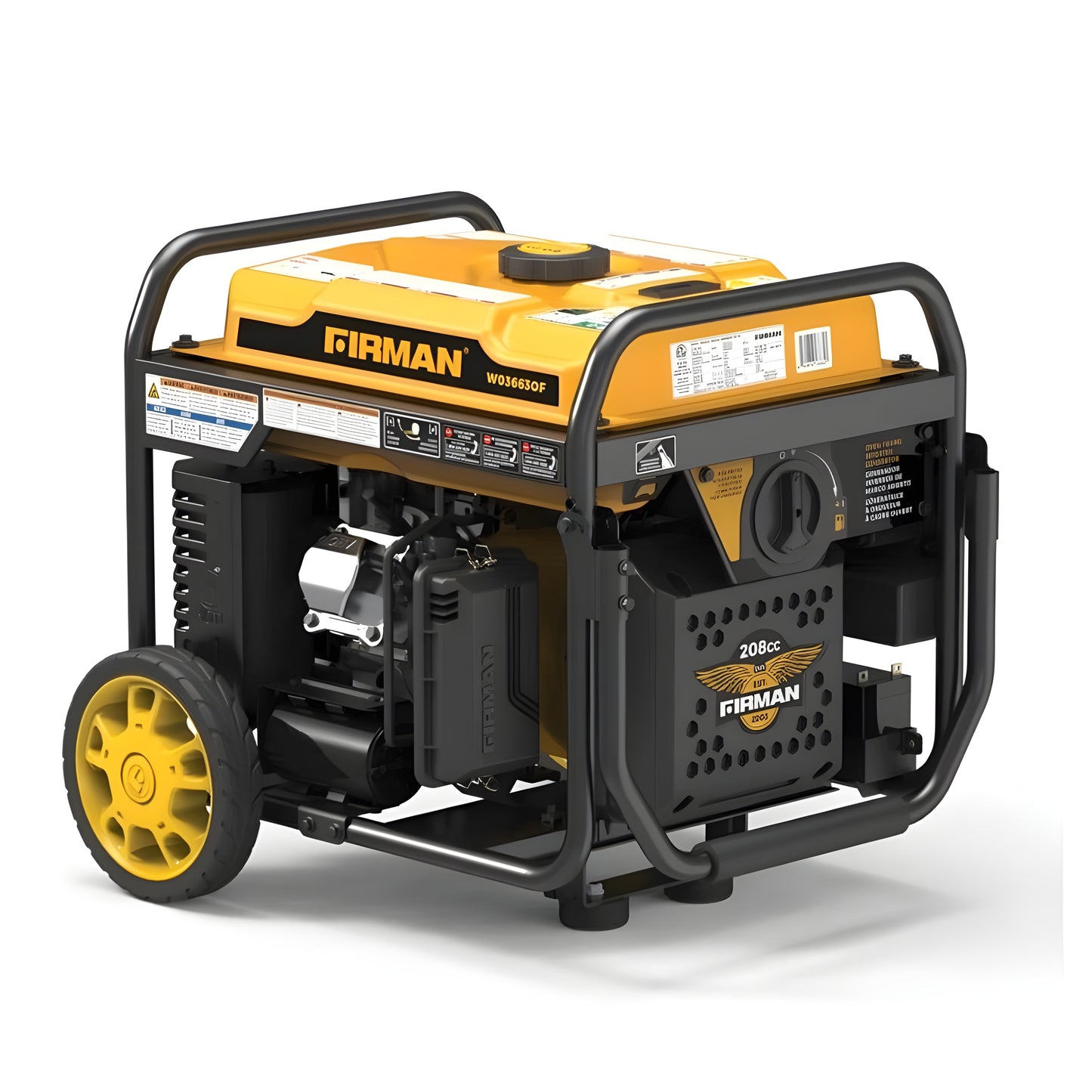 Firman W03663OF Generator 3650W/4200W 50 Amp Electric Start With CO Alert New W03663OF