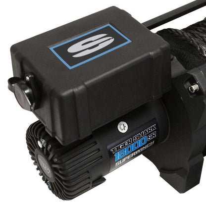 Tiger Shark 18000SR Winch - Synthetic - 1518001