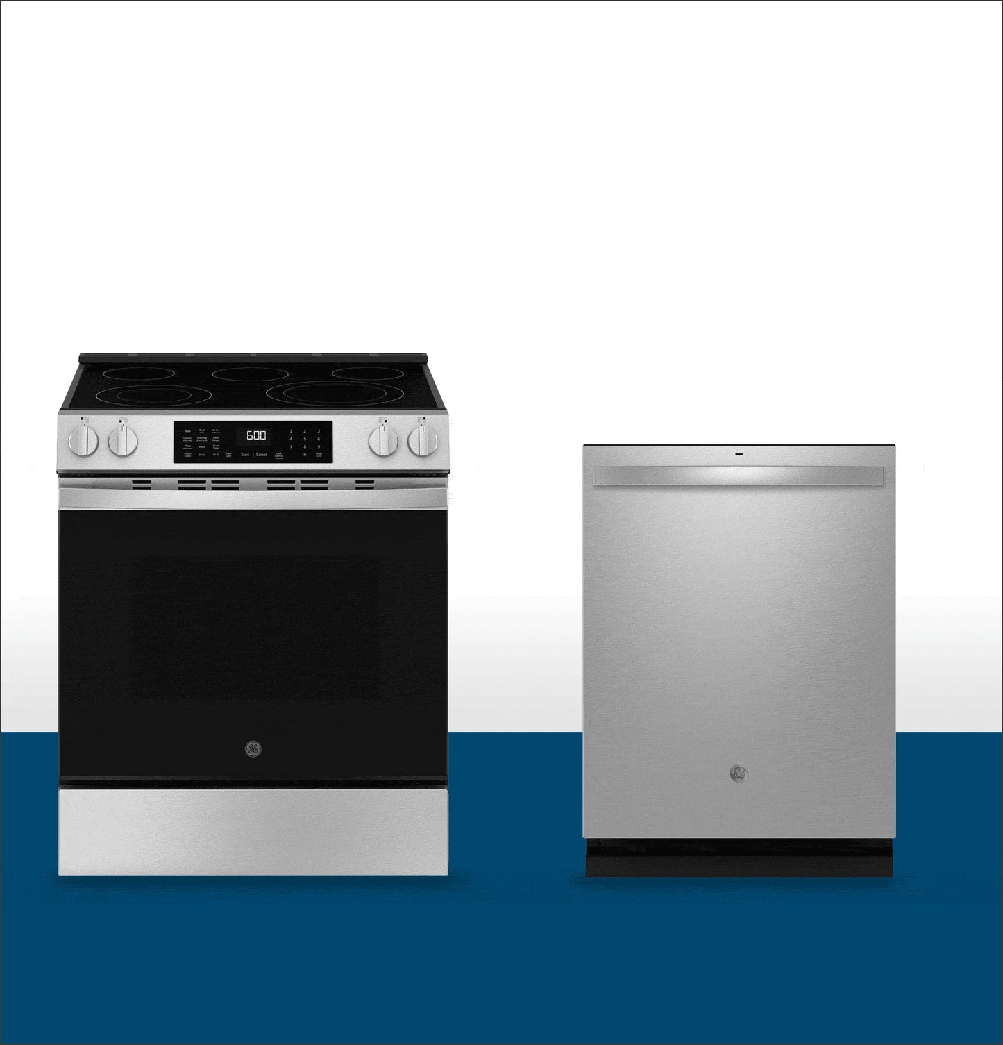GE APPLIANCES GGF600AVSS GE(R) 30" Free-Standing Gas Convection Range with No Preheat Air Fry and EasyWash(TM) Oven Tray - GGF600AVSS-KT