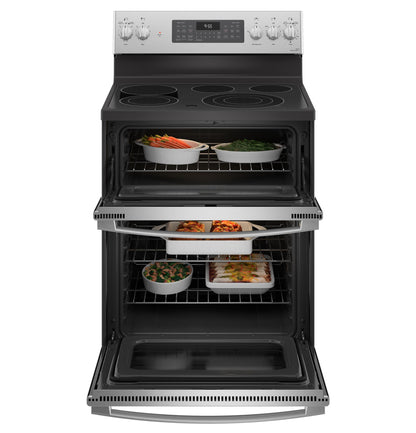 GE APPLIANCES PB965YPFS GE Profile™ 30" Smart Free-Standing Electric Double Oven Convection Range with No Preheat Air Fry - PB965YPFS-KT