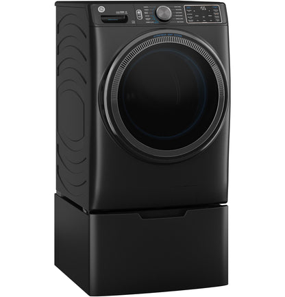 GE 5.0 cu. ft. Smart Front Load Washer, SmartDispense, UltraFresh Vent, OdorBlock, Sanitize + Allergen – GFW655SPVDS-KT