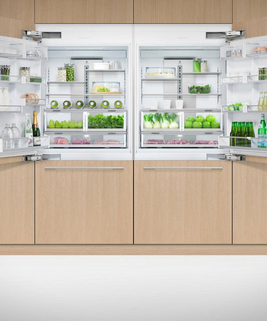 FISHER & PAYKEL RS36W80LJ1N Integrated Refrigerator Freezer, 36", Ice -  RS36W80LJ1N