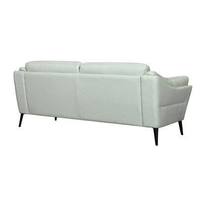 Modway Furniture 87" Mint Green Leather Sofa with Black Legs - Luxurious Comfort, Elegant Design & Strong Support! - 546413-HOMEROOTS