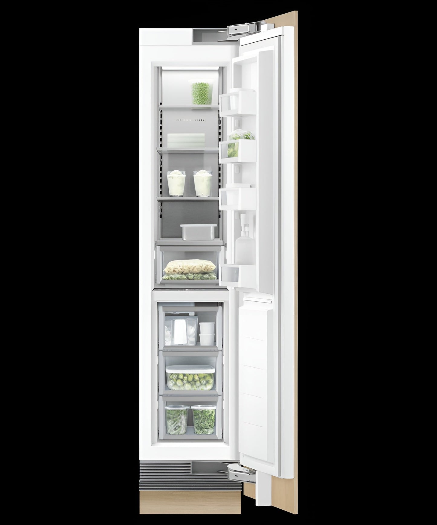 FISHER & PAYKEL RS1884FRJK1 Integrated Column Freezer, 18", Ice - RS1884FRJK1-KT