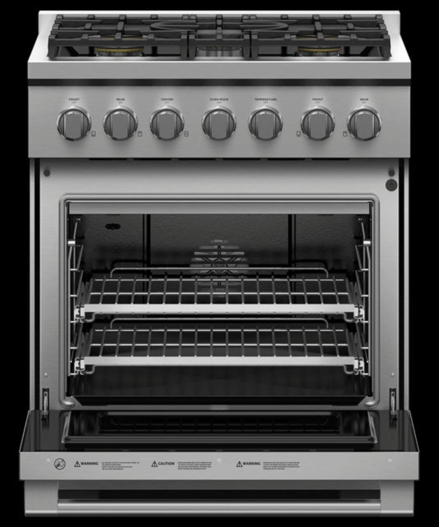 FISHER & PAYKEL RGV3305L Gas Range, 30", 5 Burners, LPG - RGV3305L
