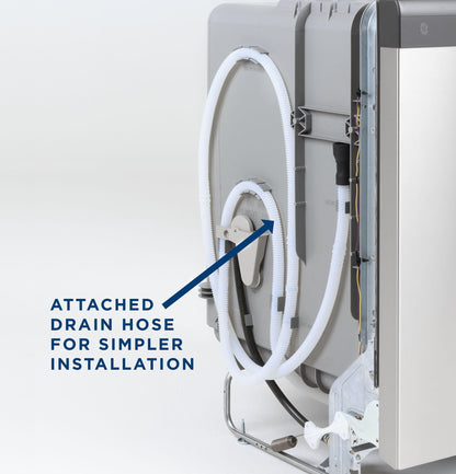 GE APPLIANCES GDF510PGRBB GE Dishwasher with Front Controls - GDF510PGRBB