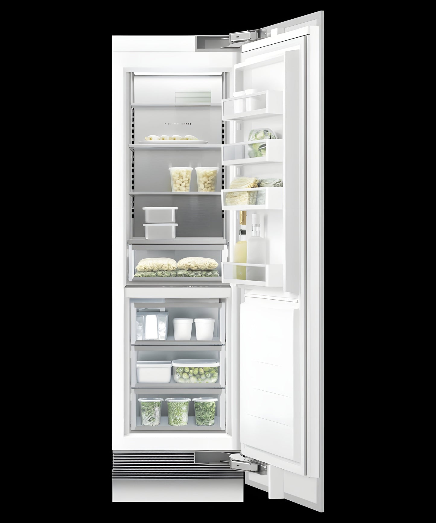 FISHER & PAYKEL RS2484FRJK1 Integrated Column Freezer, 24", Ice - RS2484FRJK1-KT