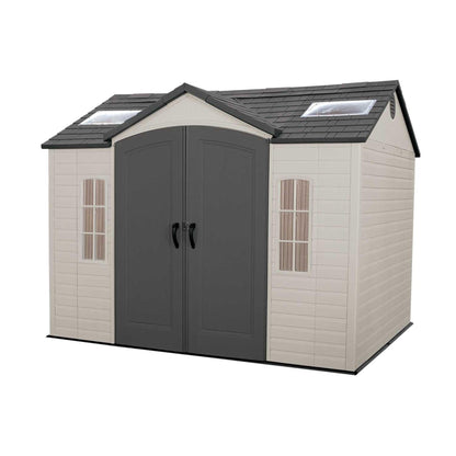 Lifetime 10 Ft. X 8 Ft. Outdoor Storage Shed - 60005 - Backyard Provider