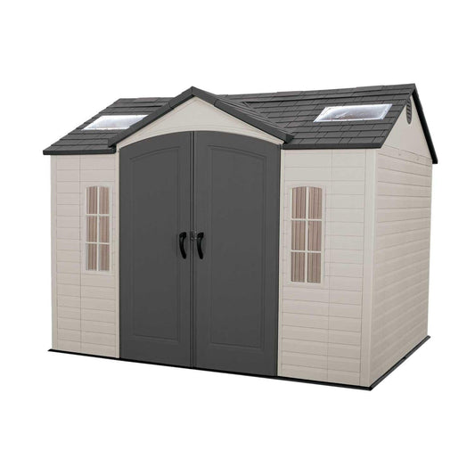 Lifetime 10 Ft. X 8 Ft. Outdoor Storage Shed - 60005 - Backyard Provider