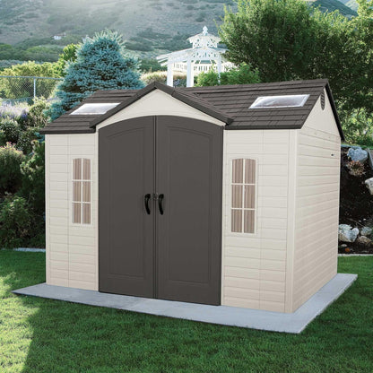 Lifetime 10 Ft. X 8 Ft. Outdoor Storage Shed - 60005 - Backyard Provider